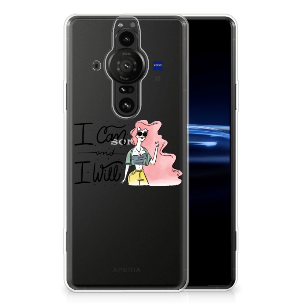 Sony Xperia Pro-I Telefoonhoesje met Naam i Can B2C Telecom