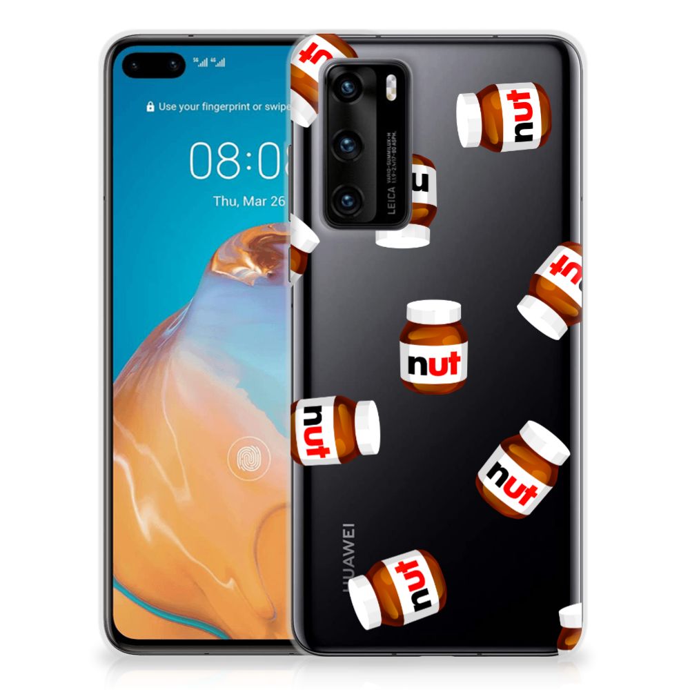 Huawei P40 Siliconen Case Nut Jar B2C Telecom