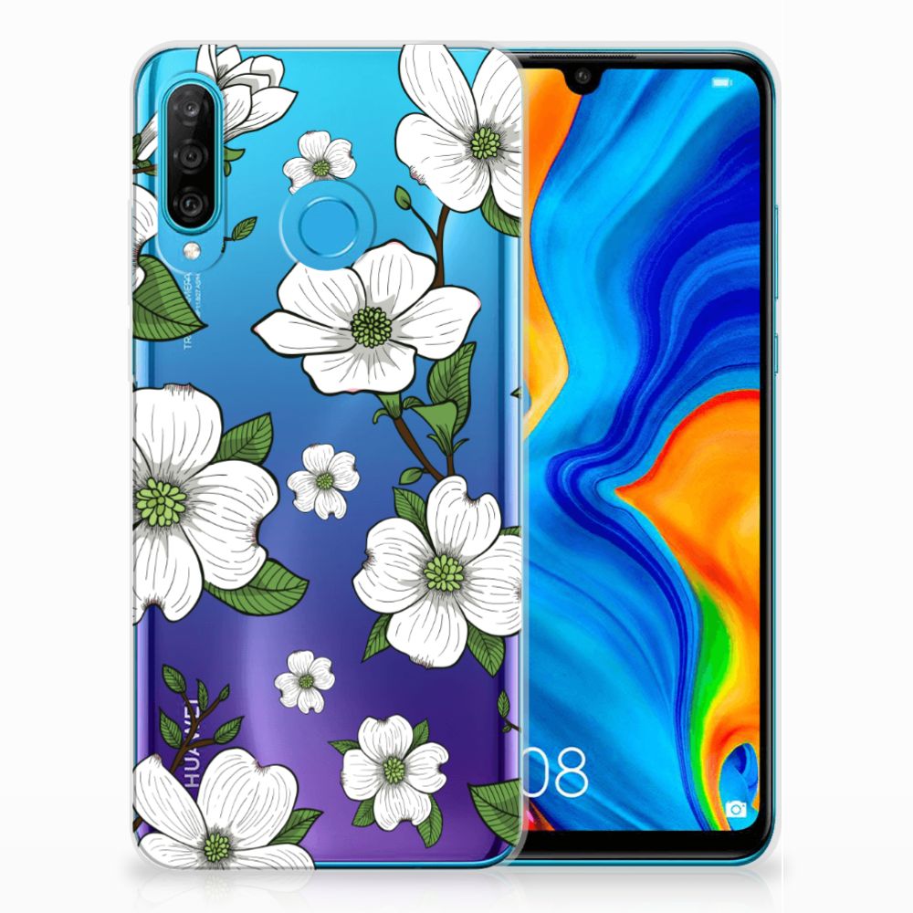 Huawei P30 Lite TPU Case Dogwood Flowers