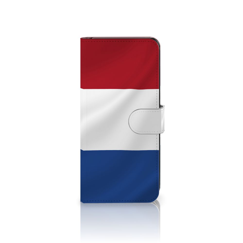Nokia 7.2 | Nokia 6.2 Bookstyle Case Nederlandse Vlag met artistiek design van de Nederlandse vlag.