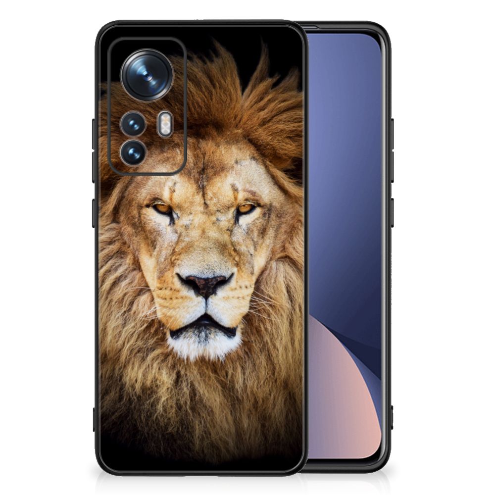 Xiaomi 12 | 12X Dierenprint Telefoonhoesje Leeuw