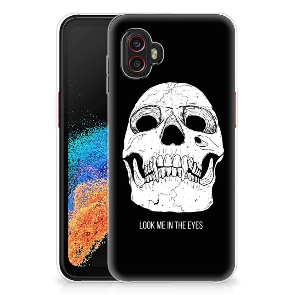 Silicone Back Case Samsung Galaxy Xcover 6 Pro Skull Eyes B2C Telecom