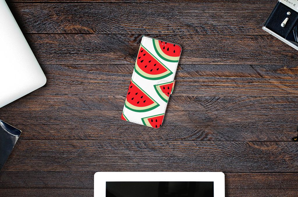 Motorola Moto G9 Plus Book Cover Watermelons