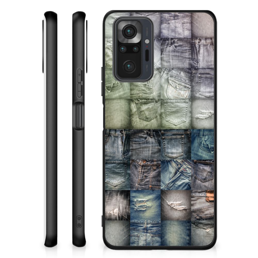 GSM Cover Xiaomi Redmi Note 10 Pro Spijkerbroeken B2C Telecom
