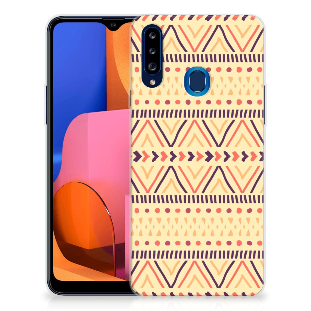 Samsung Galaxy A20s TPU bumper Aztec Yellow B2C Telecom