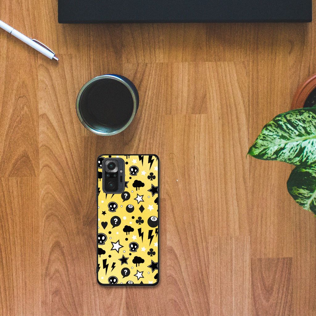 Telefoonhoesje Xiaomi Redmi Note 10 Pro Punk Geel B2C Telecom