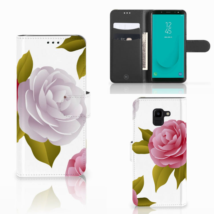 Samsung Galaxy J6 2018 Hoesje Roses