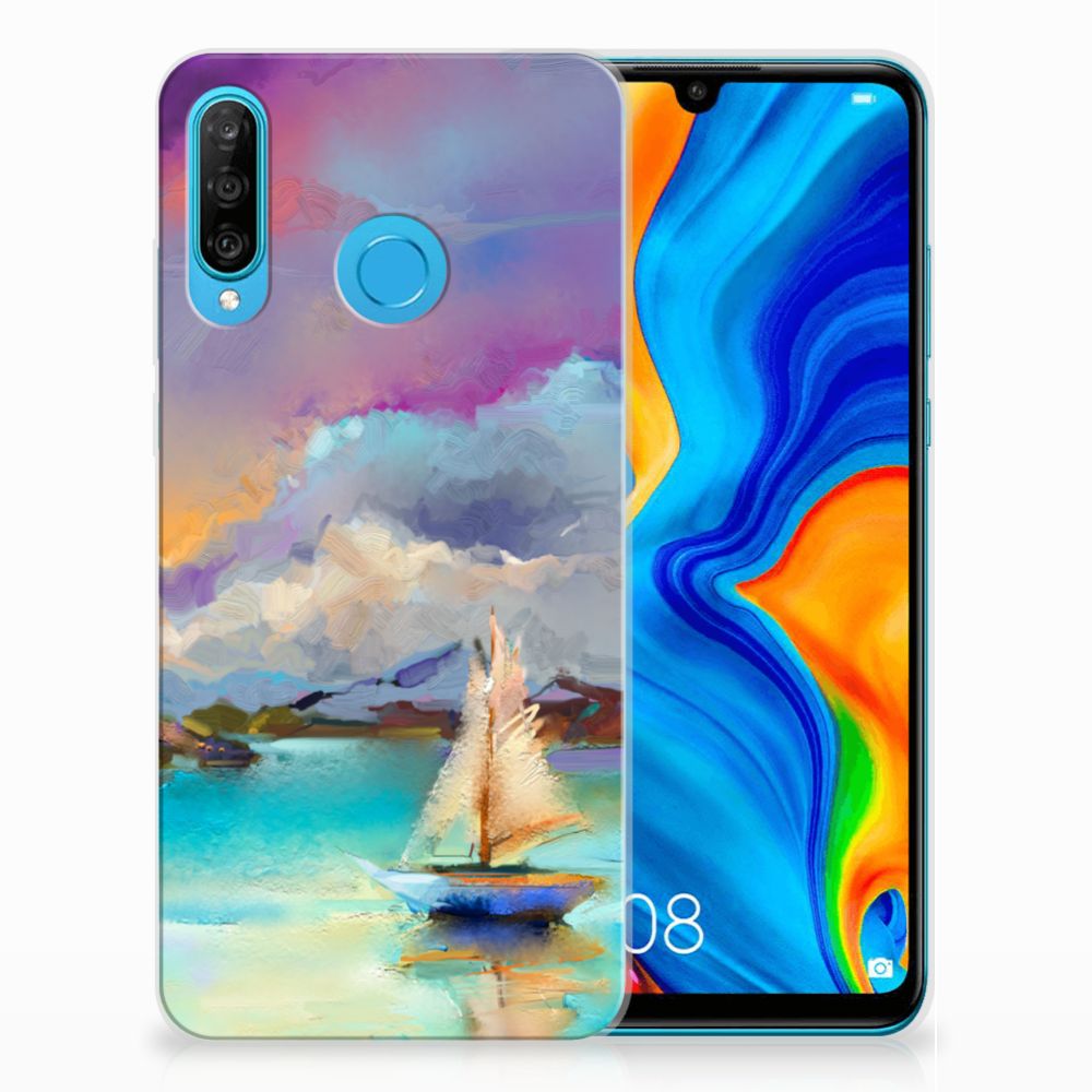 Hoesje maken Huawei P30 Lite Boat