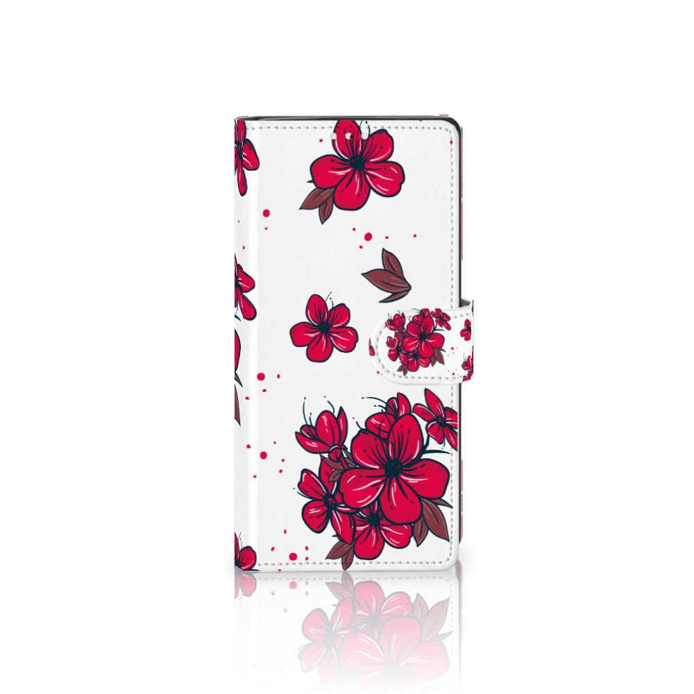 Samsung Galaxy Note 10 Hoesje Blossom Red