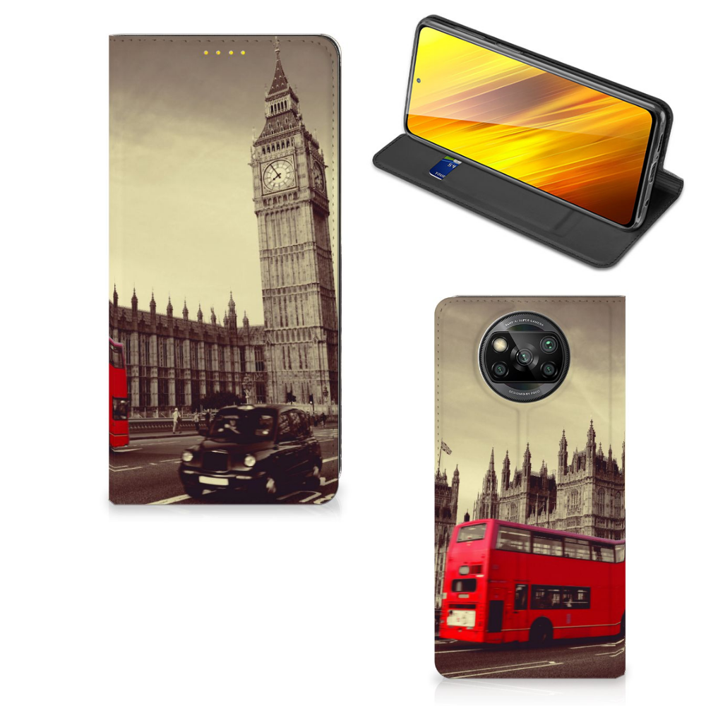 Xiaomi Poco X3 Pro | Poco X3 Book Cover Londen - B2C Telecom
