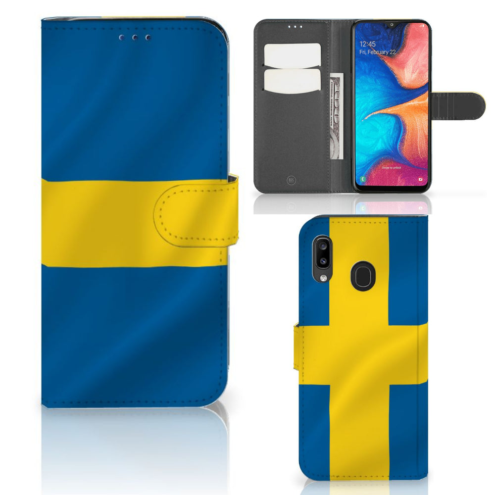 Samsung Galaxy A30 Bookstyle Case Zweden