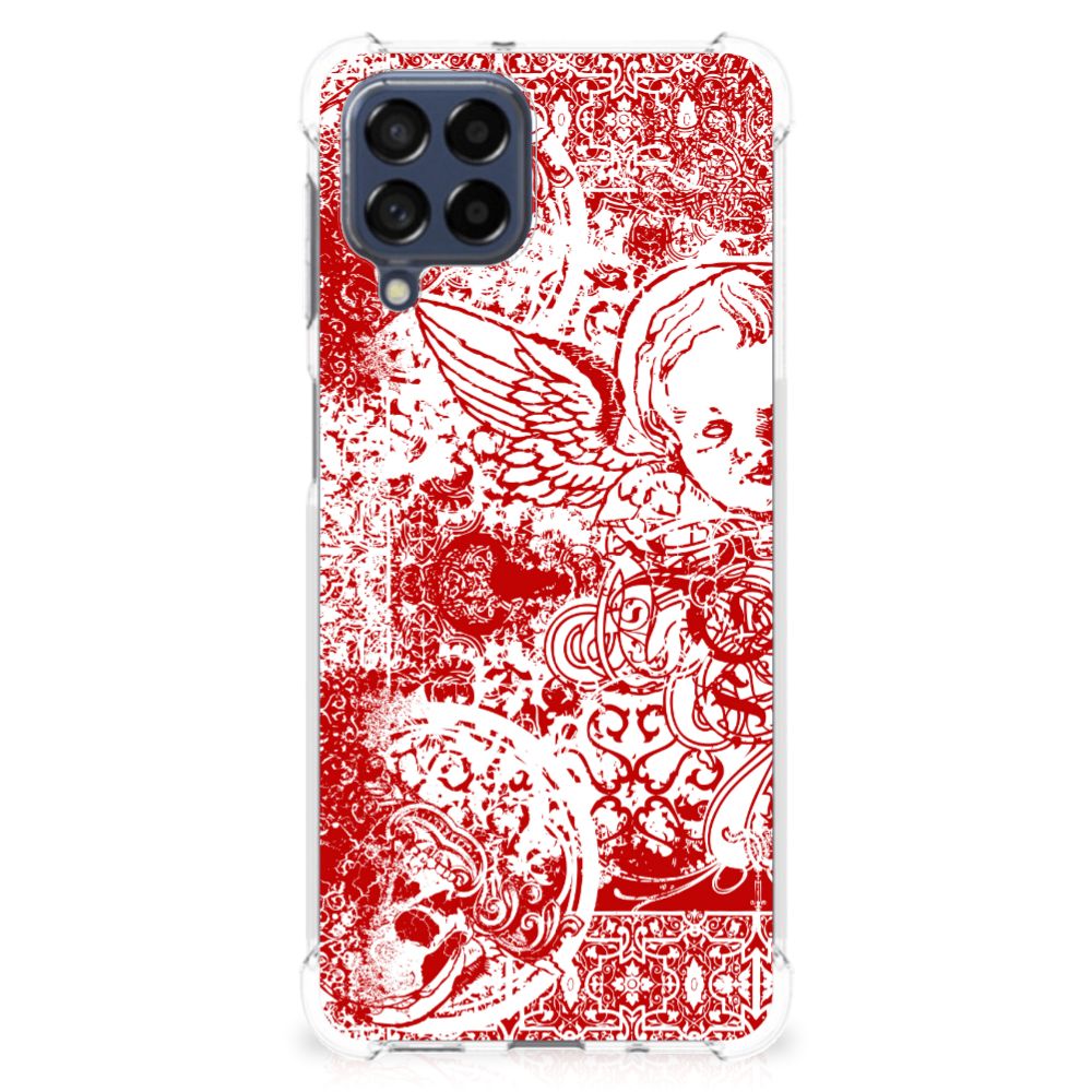 Extreme Case Samsung Galaxy M53 Angel Skull Rood B2C Telecom