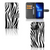 iPhone 13 Pro Telefoonhoesje met Pasjes Zebra