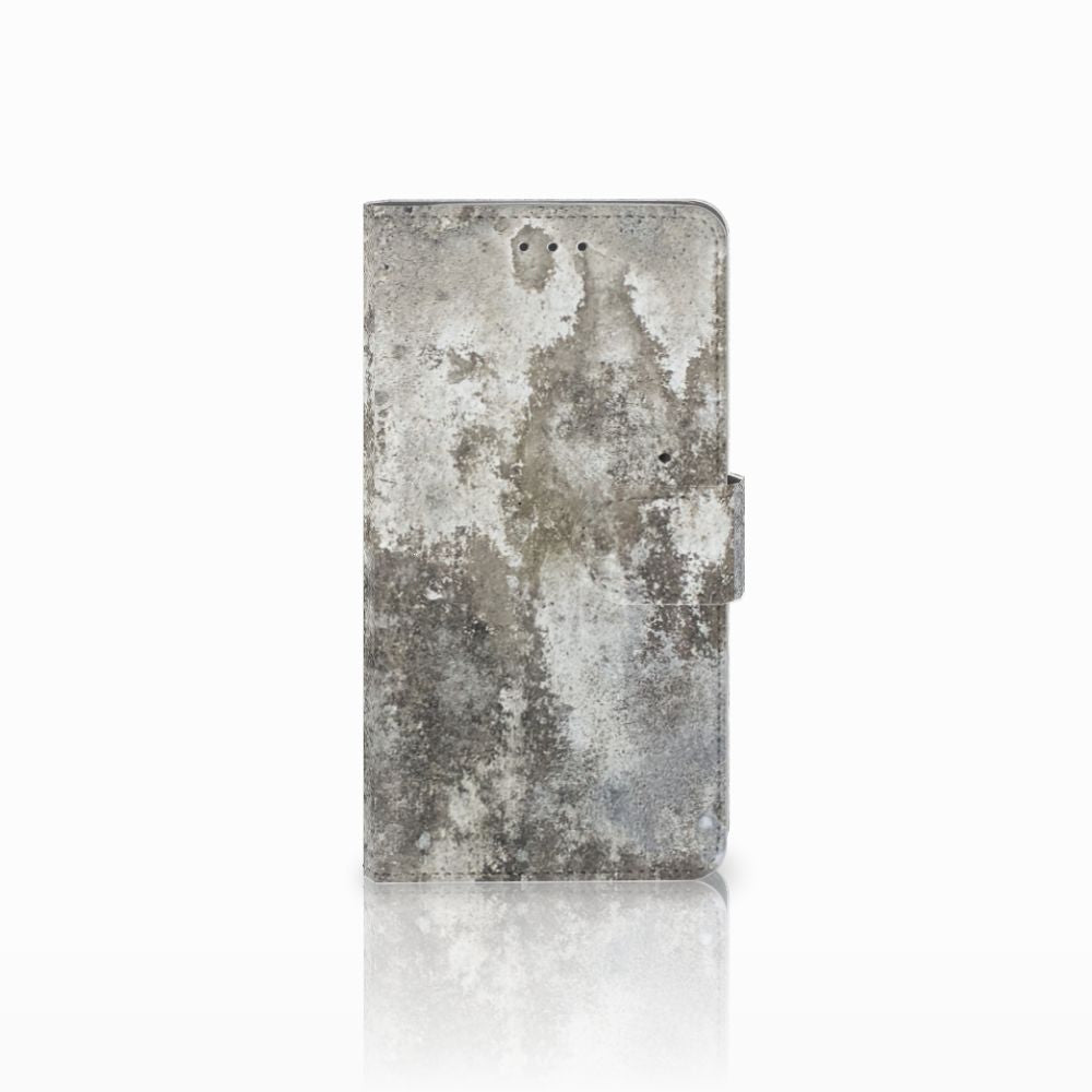 Samsung Galaxy J7 2016 Bookcase Beton Print