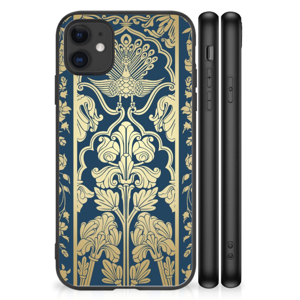 iPhone 11 Bloemen Hoesje Beige Flowers B2C Telecom