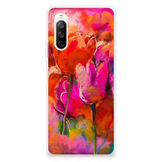 Hoesje maken Sony Xperia 10 III Tulips