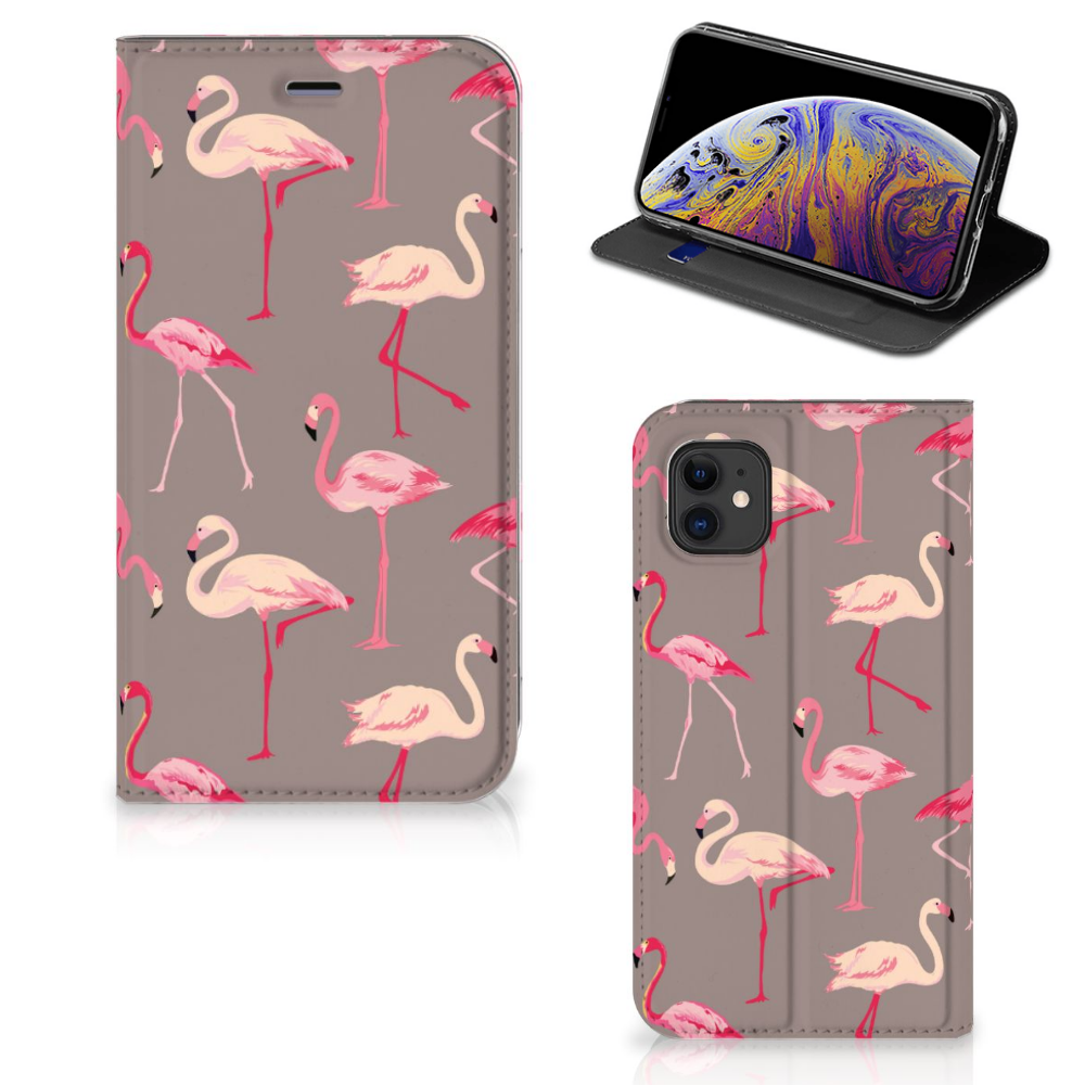 Apple iPhone 11 Hoesje maken Flamingo