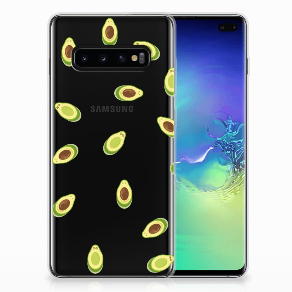 Samsung Galaxy S10 Plus Siliconen Case Avocado