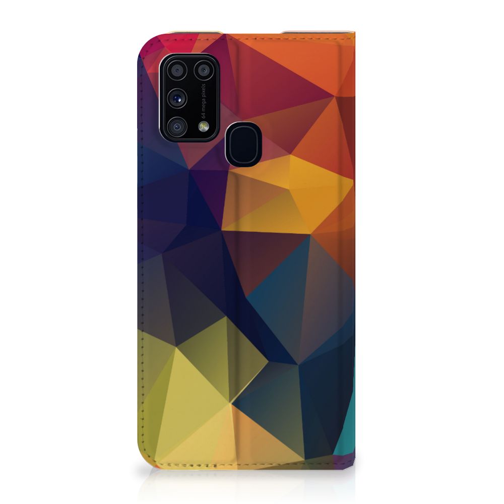 Samsung Galaxy M31 Stand Case Polygon Color - B2C Telecom