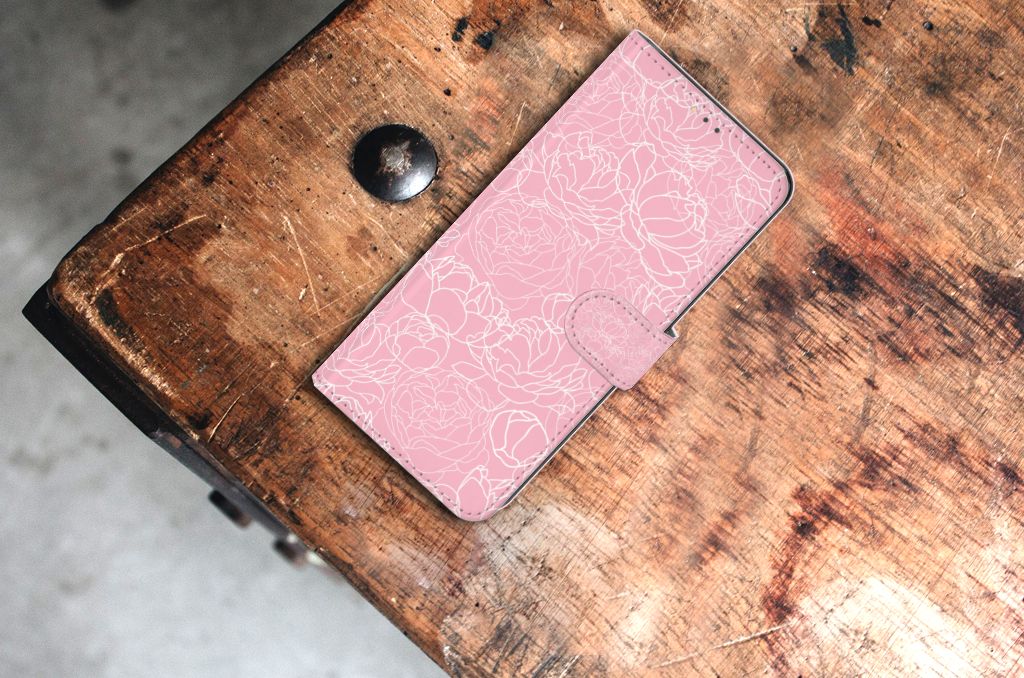 Nokia 5.3 Hoesje White Flowers