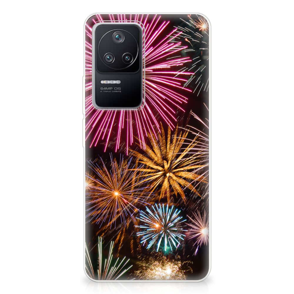 Xiaomi Poco F4 Silicone Back Cover Vuurwerk