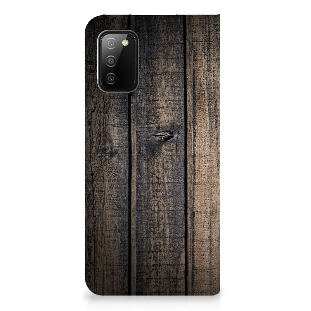 Samsung Galaxy M02s | A02s Book Wallet Case Steigerhout - B2C Telecom