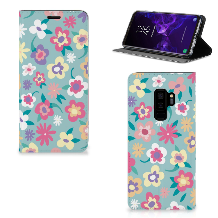Samsung Galaxy S9 Plus Smart Cover Flower Power