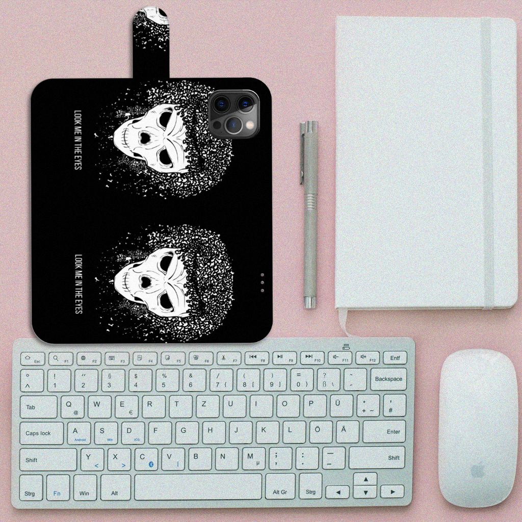 Telefoonhoesje met Naam Apple iPhone 12 Pro Max Skull Hair
