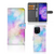 Hoesje OPPO Find X5 Watercolor Light met pastel kleuren en pasjeshouder