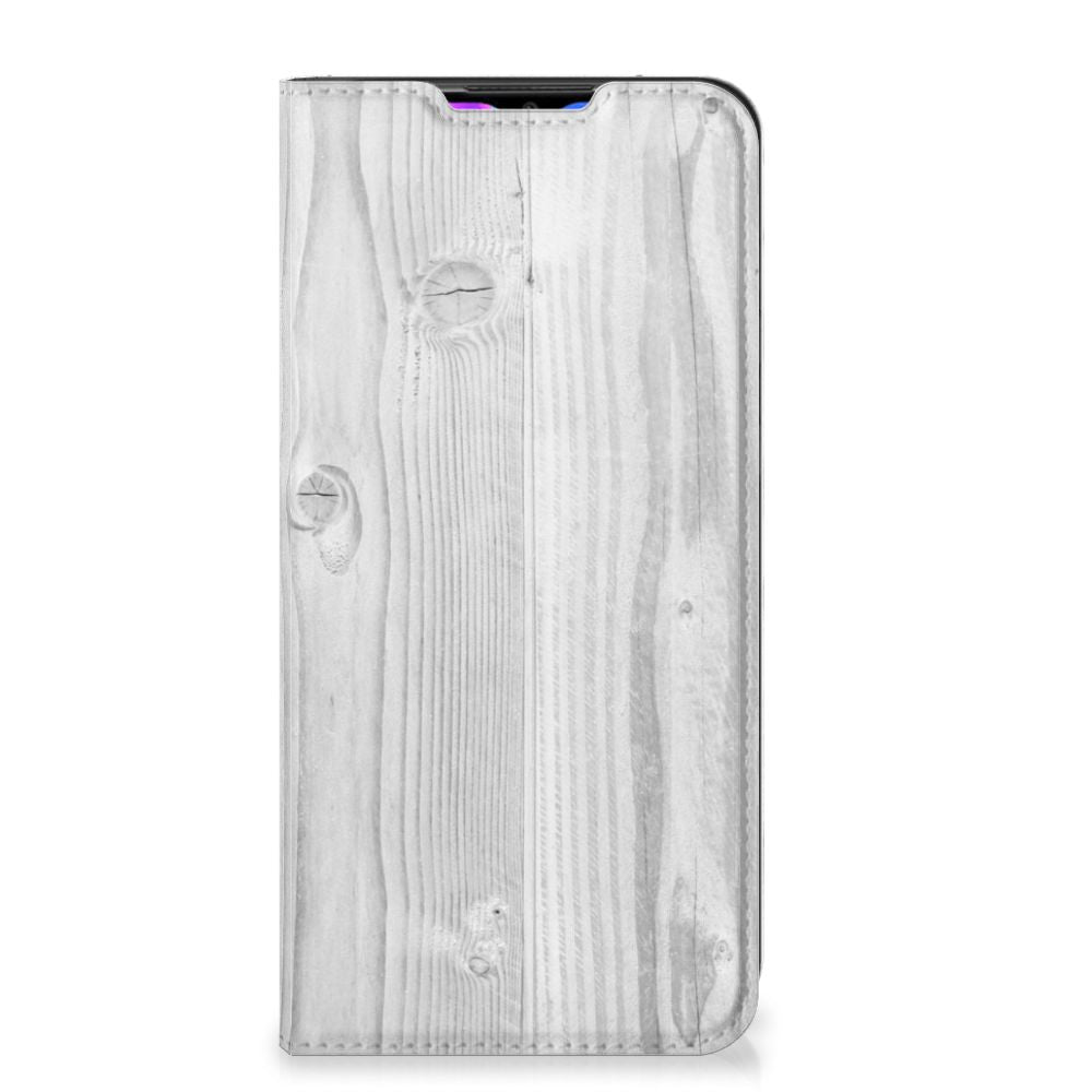 Xiaomi Redmi 9 Book Wallet Case White Wood - B2C Telecom