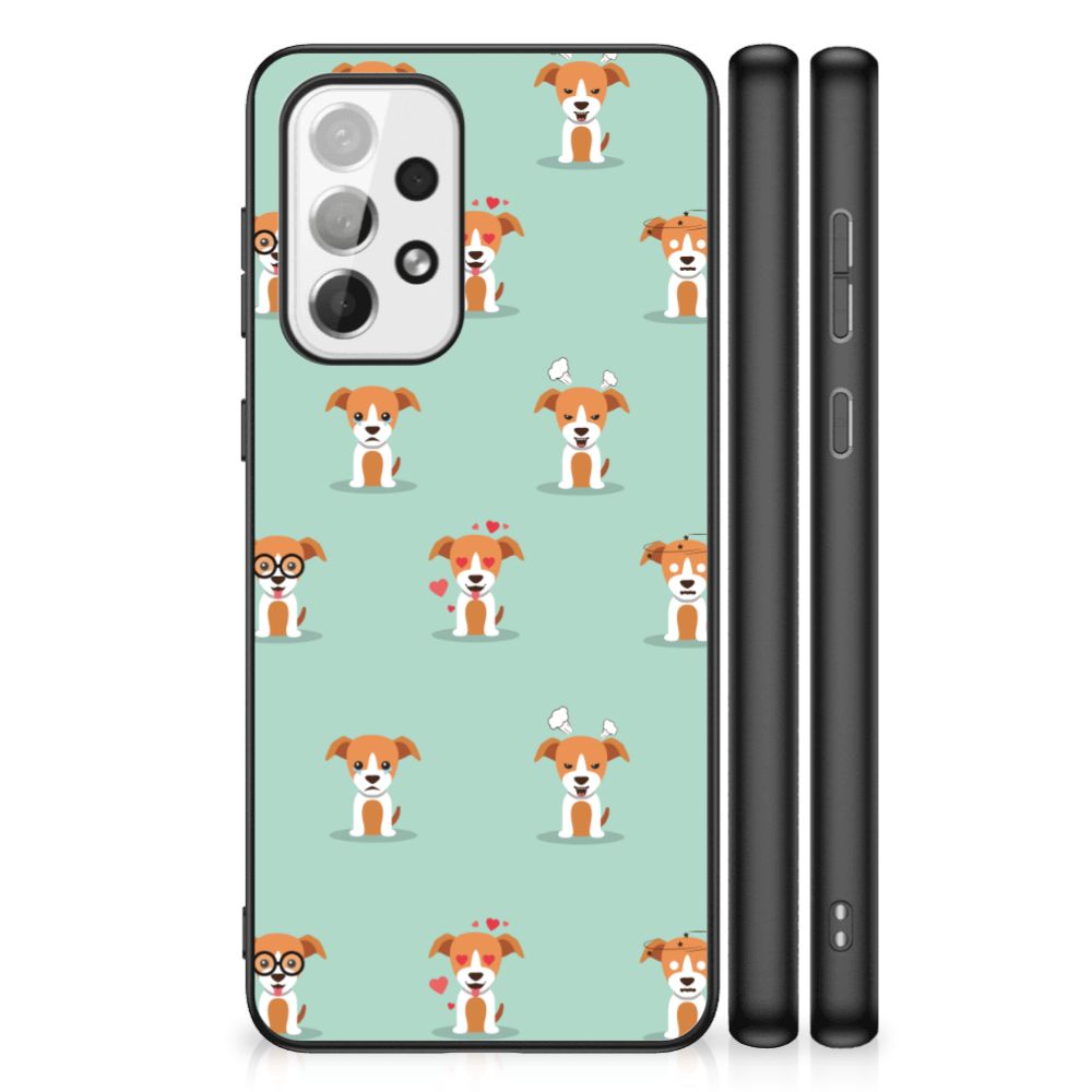 Samsung Galaxy A73 Dierenprint Telefoonhoesje Pups B2C Telecom