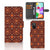 Samsung Galaxy A41 Telefoon Hoesje Batik Brown