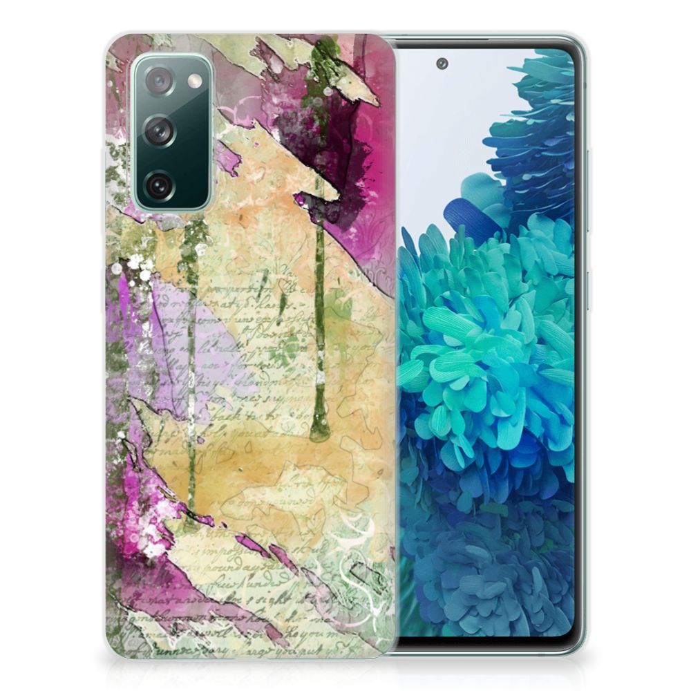 Hoesje maken Samsung Galaxy S20 FE Letter Painting