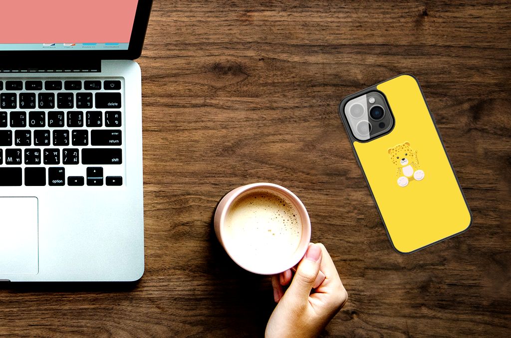 iPhone 13 Pro Max Hoesje Baby Leopard B2C Telecom