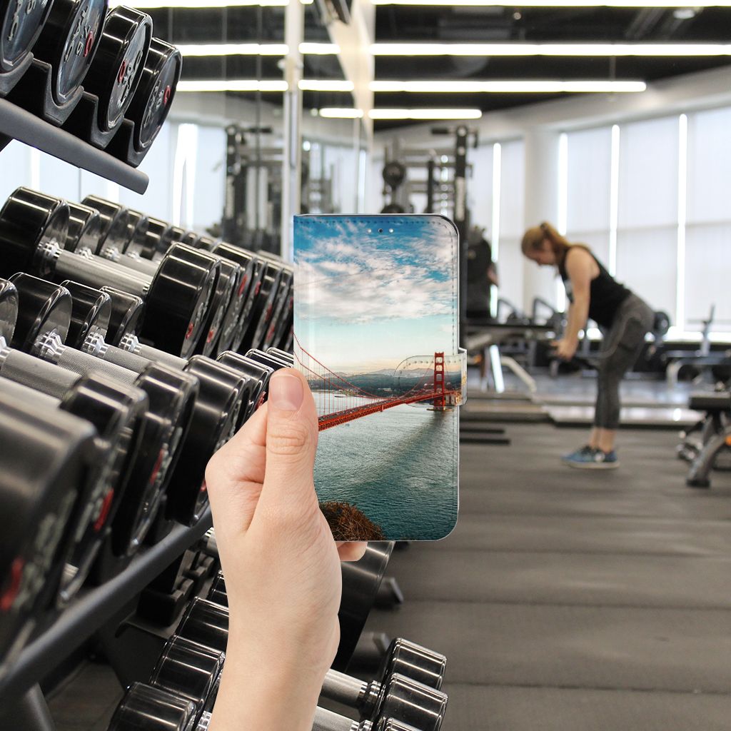 Samsung Galaxy A33 5G Flip Cover Golden Gate Bridge