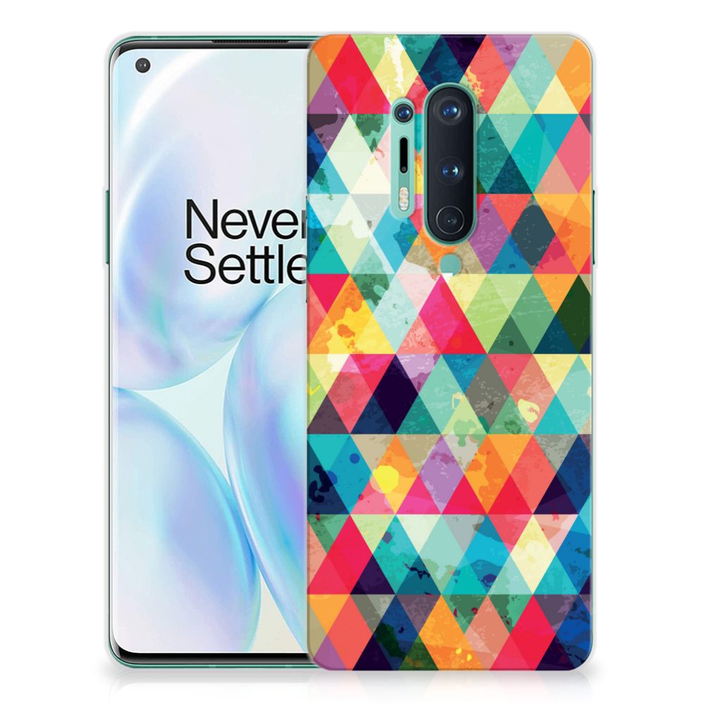 OnePlus 8 Pro TPU bumper Geruit