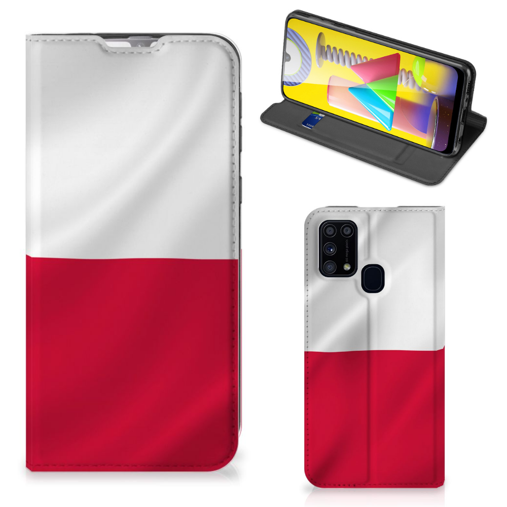 Samsung Galaxy M31 Standcase Polen - B2C Telecom