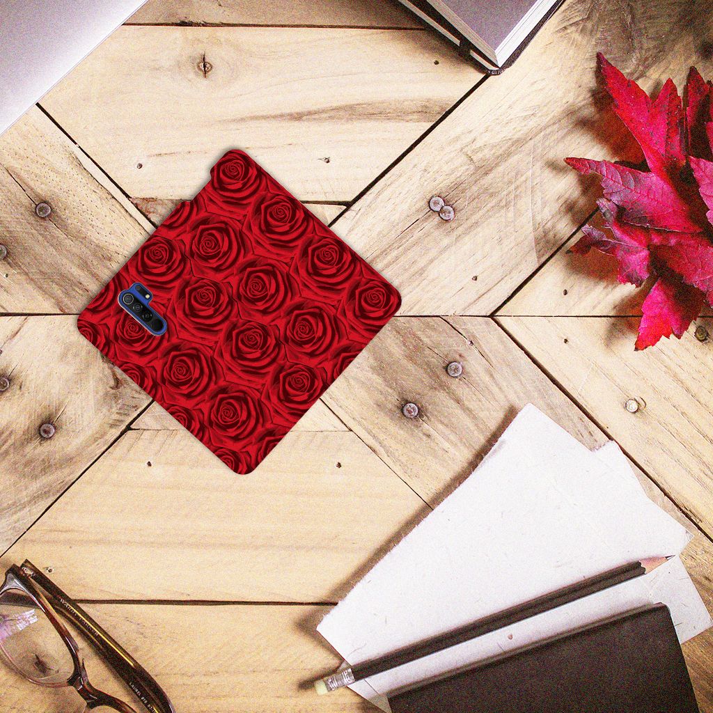 Xiaomi Redmi 9 Smart Cover Red Roses - B2C Telecom