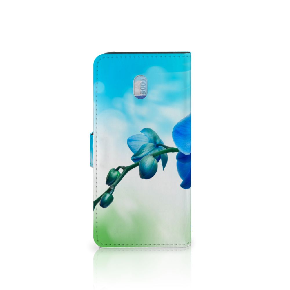 Xiaomi Redmi 8A Hoesje Orchidee Blauw - Cadeau voor je Moeder