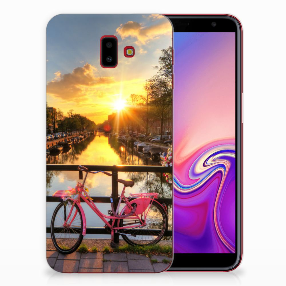 Samsung Galaxy J6 Plus (2018) Siliconen Back Cover Amsterdamse Grachten