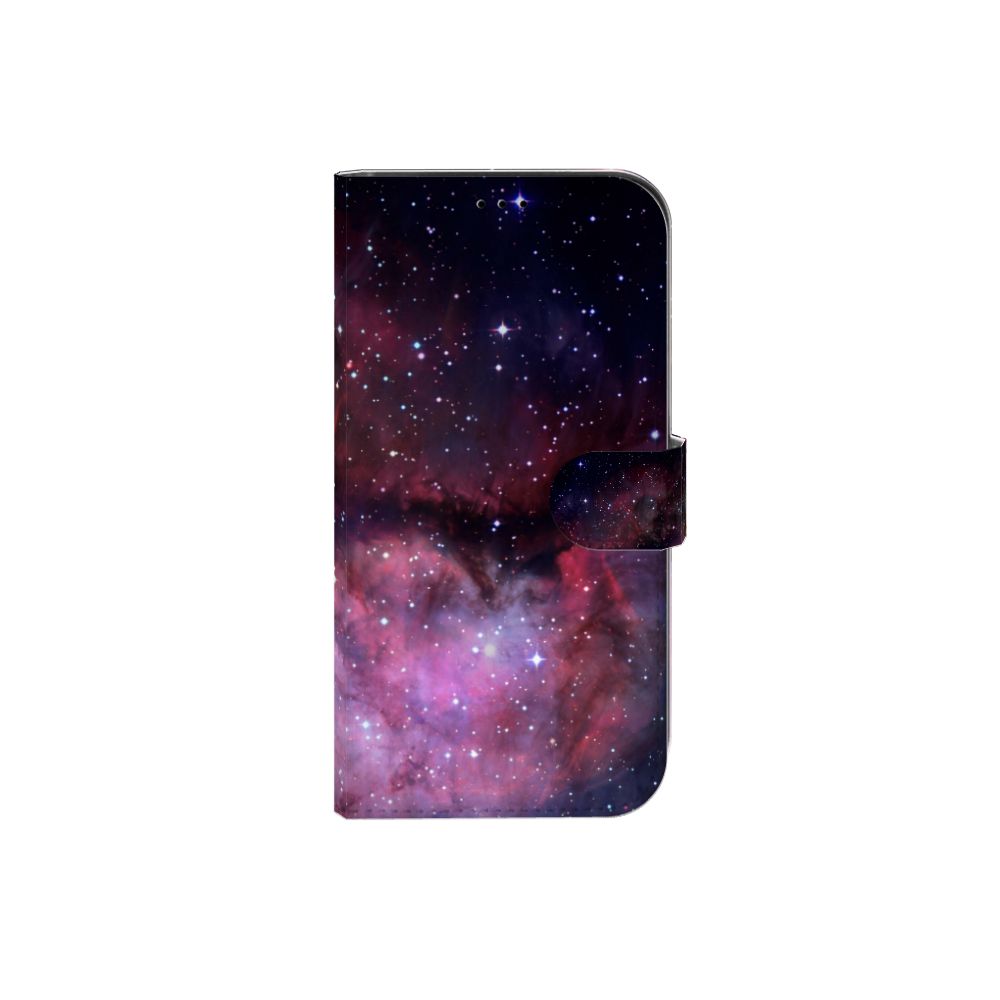 Book Case voor iPhone 13 Pro Max Galaxy met een prachtig sterrenhemel ontwerp 🌌.