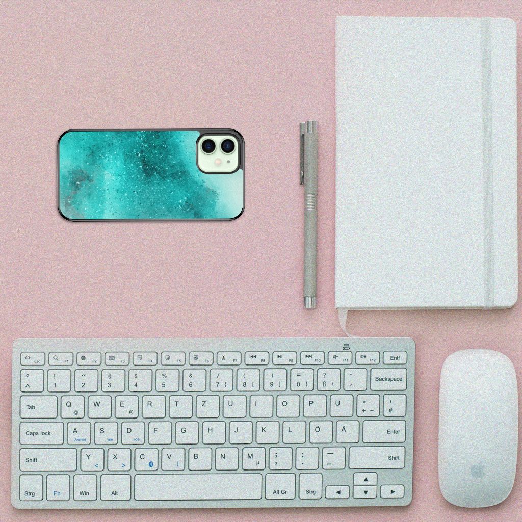 Case iPhone 12 Mini Painting Blue B2C Telecom