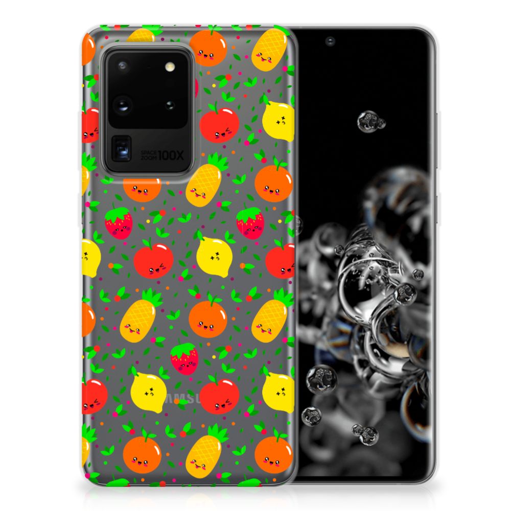 Samsung Galaxy S20 Ultra Siliconen Case Fruits B2C Telecom