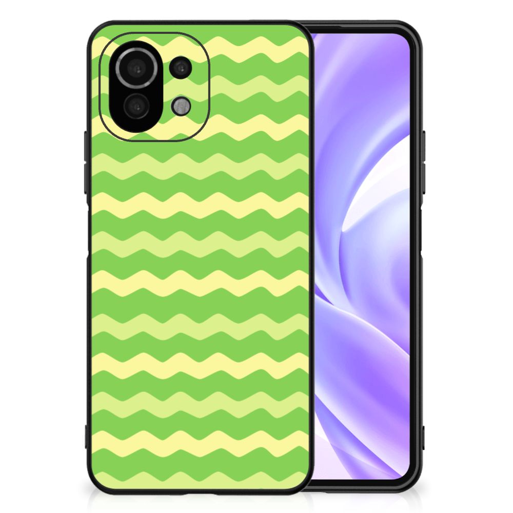 Xiaomi 11 Lite 5G NE | Mi 11 Lite Back Case Waves Green