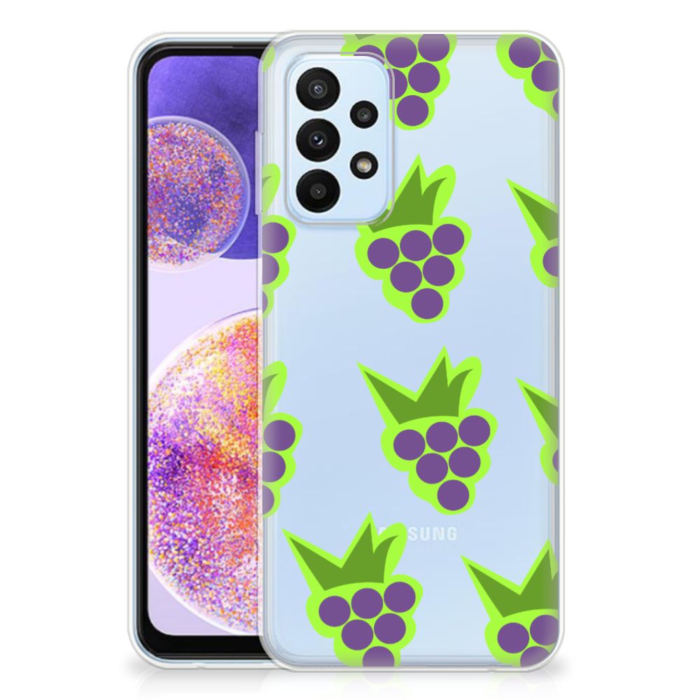 Samsung Galaxy A23 Siliconen Case Druiven B2C Telecom