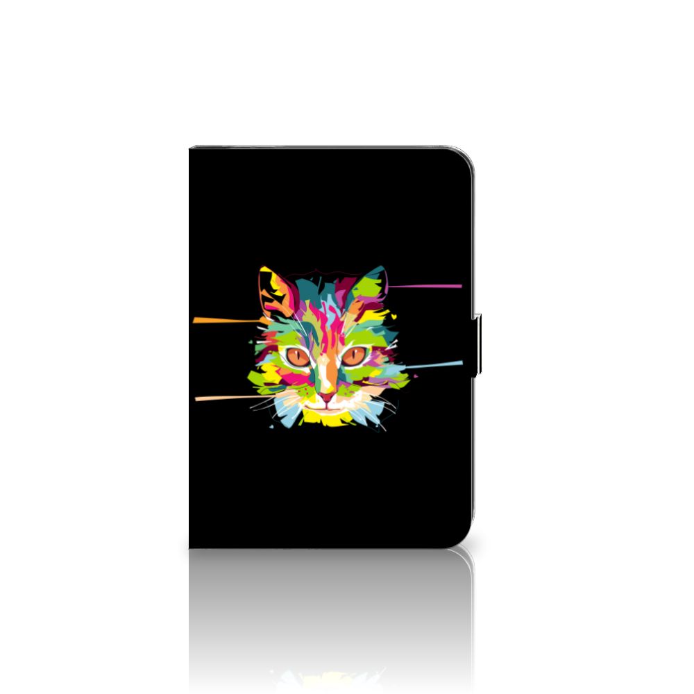 iPad Mini 6 (2021) Hippe Tablet Hoes Cat Color
