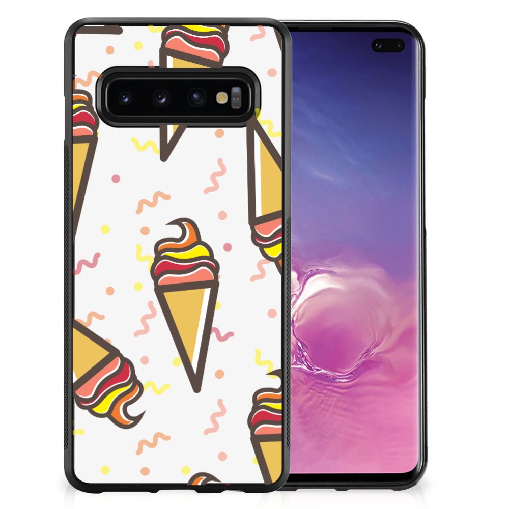 Samsung Galaxy S10+ Silicone Case Icecream