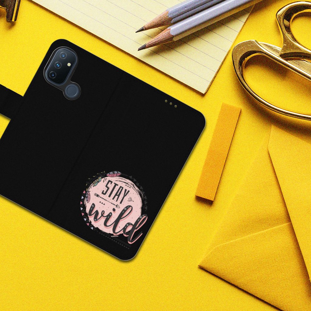OnePlus Nord N100 Leuk Hoesje Boho Stay Wild