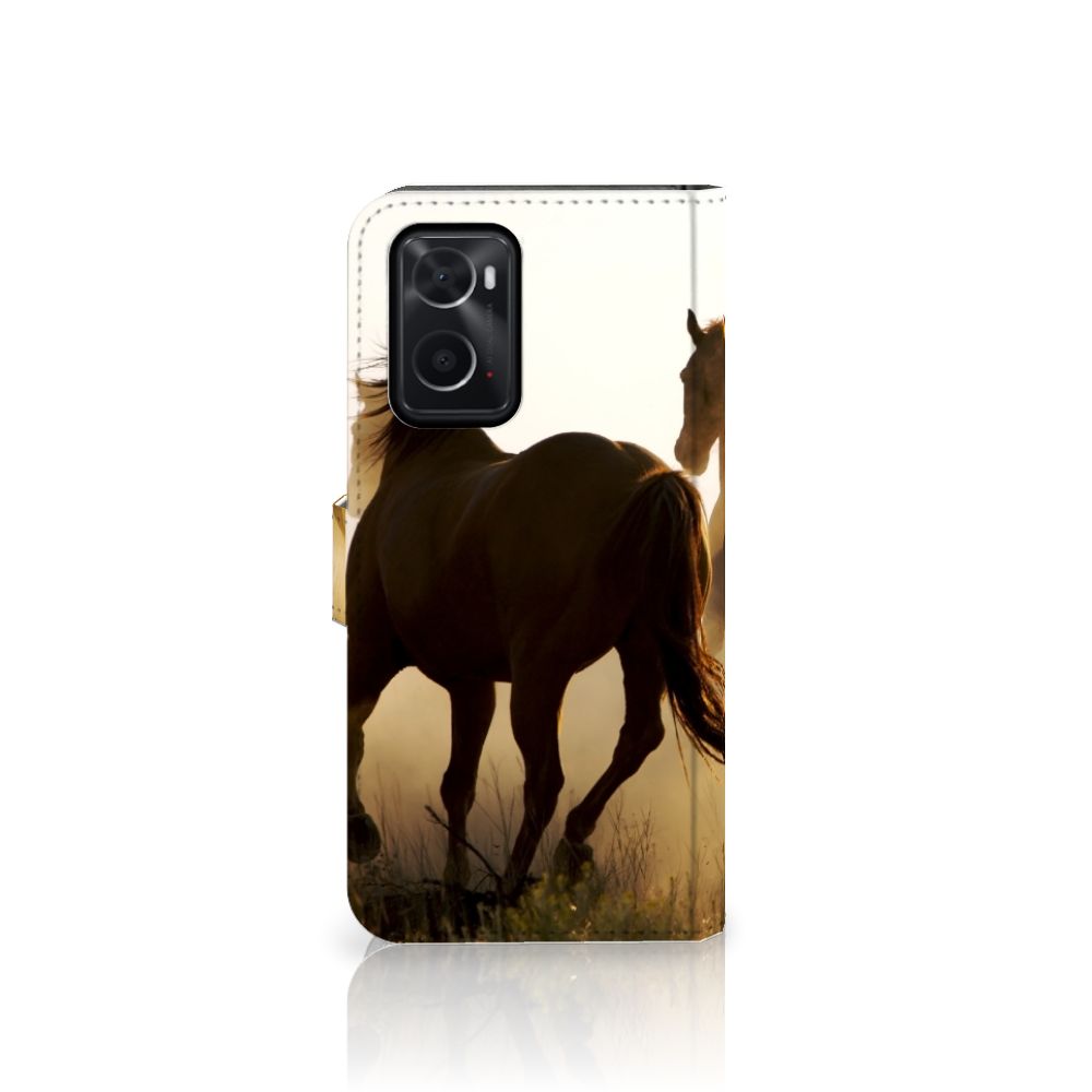 OPPO A76 | A96 Telefoonhoesje met Pasjes Design Cowboy