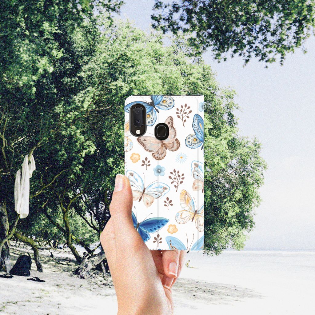 Hoesje maken voor Samsung Galaxy A20e Vlinder - B2C Telecom